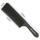 Plastic  Salon Styling Tool Detangling Hairdressing Flattop Hair Cutting Comb