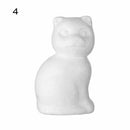 Gifts Home Decoration Foam Balls Animals Shape White Polystyrene Styrofoam