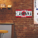 Japan Retro Metal Plate Tin Sign for Bar Pub Club Cafe Wall Art Home Decor