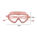 Swimming Goggles with Earplugs Waterproof HD Adults Diving Eyewear (Pink) Newly