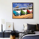 5D DIY Full Drill Diamond Painting Bus Cross Stitch Embroidery (40X30cm)