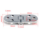 Corner 180 Degree Flip Door Window Hinge Furniture Installation Kit Accessory