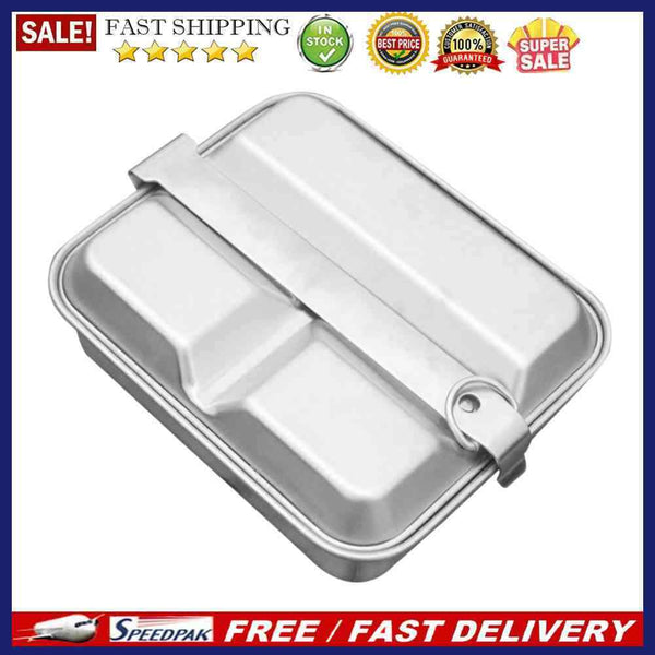 Portable Outdoor Camping Lunch Box Container Hiking BBQ Beach Food Accessories