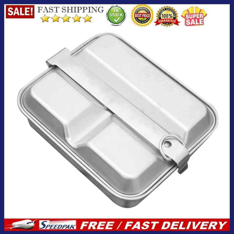 Portable Outdoor Camping Lunch Box Container Hiking BBQ Beach Food Accessories