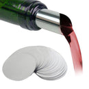 Wine Pour Disc Slice - Set of 50 Red Wine Pourer Stopping Pour Spout Disks Newly
