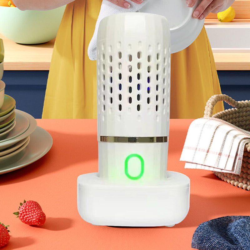 Portable Fruit Vegetable Washing Machine USB Remove Reside Residue Purifier