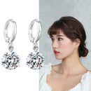 3x Tear Drop Necklace Earrings Set Sliver-Plated Gift UK Chain Pendant H9T4