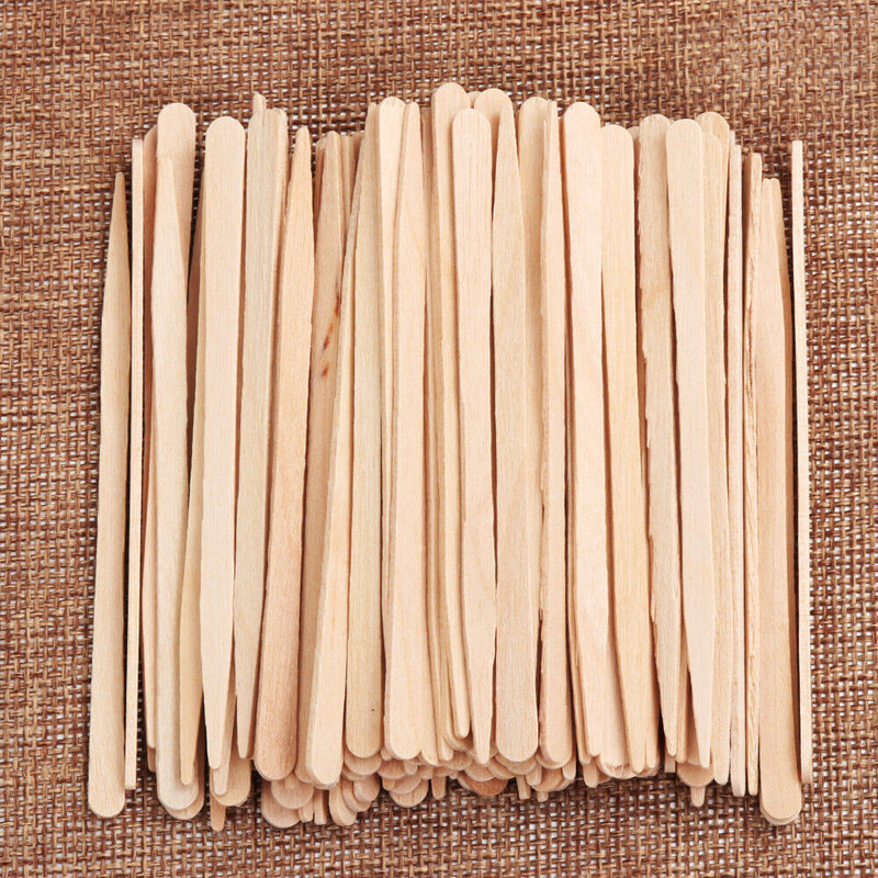 100X Face & Eyebrows Wax Spatulas Waxing Stick Wiping wax tool Waxing Applicator