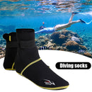 Outdoor Diving Winter Swimming Snorkeling Socks 3mm Thermal Floor Sock (XL)