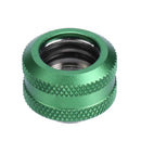 G1/4 Thread Rigid Tube 14mm Hard Tube Extender for PC Water Cooling(Green)
