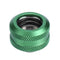 G1/4 Thread Rigid Tube 14mm Hard Tube Extender for PC Water Cooling(Green)