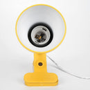 2pcs E27 Light Base Reptile Clip-on Lamp Bulb Holder EU Plug(Yellow)