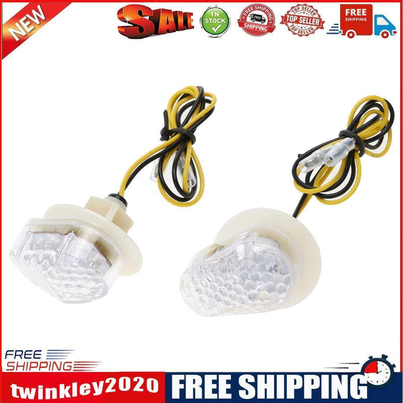 1 Pair LED Turn Signal Blinker Lights for Yamaha FZ6R FZ1 YZF R1 R6 R6S (1)