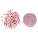 100pcs DIY Octagonal Wax Stamp Pink Ancient Tablet Pill Beads for Envelope