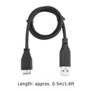 Starriver 0.5m USB3.0 Type-A to Micro B Male with Maximum Speed A