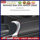 Chrome Center Console Armrest Switch Button Trim Cover for Mercedes Benz C Class