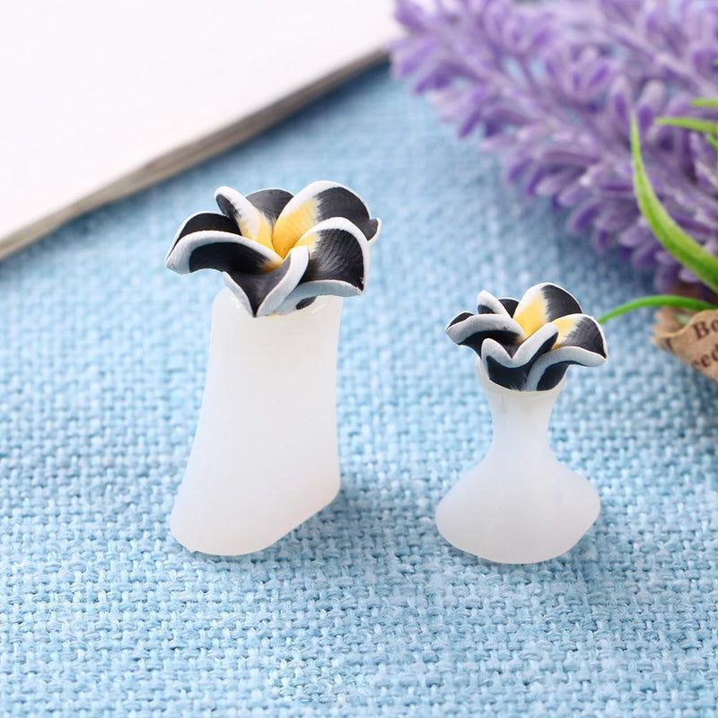 8pcs/set Silicone Toe Separator Salon Polish Manicure Pedicure Tool(Black)