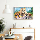 Diamond Painting 5D DIY Stud Farm Full Round Drill Rhinestone Picture Kit