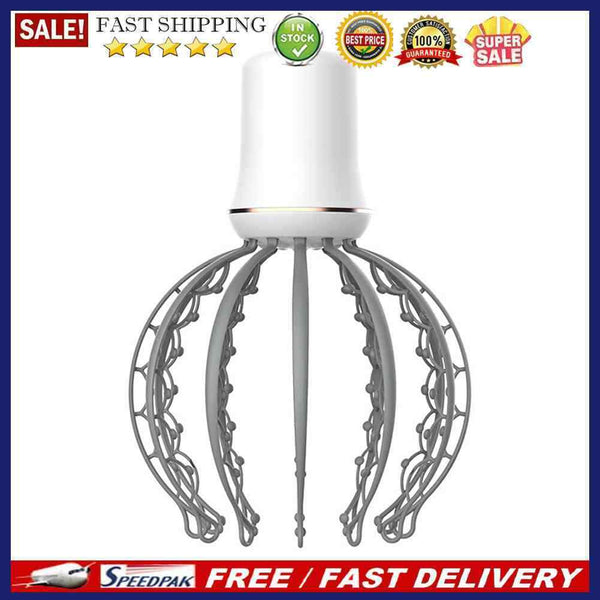 Electric Octopus Scalp Vibration Massage Claw Promote Blood Circulation Tools