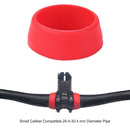 Mountain Bike Seat Post Silicone Ring Dust Cover Cycling Seatpost (S Red)