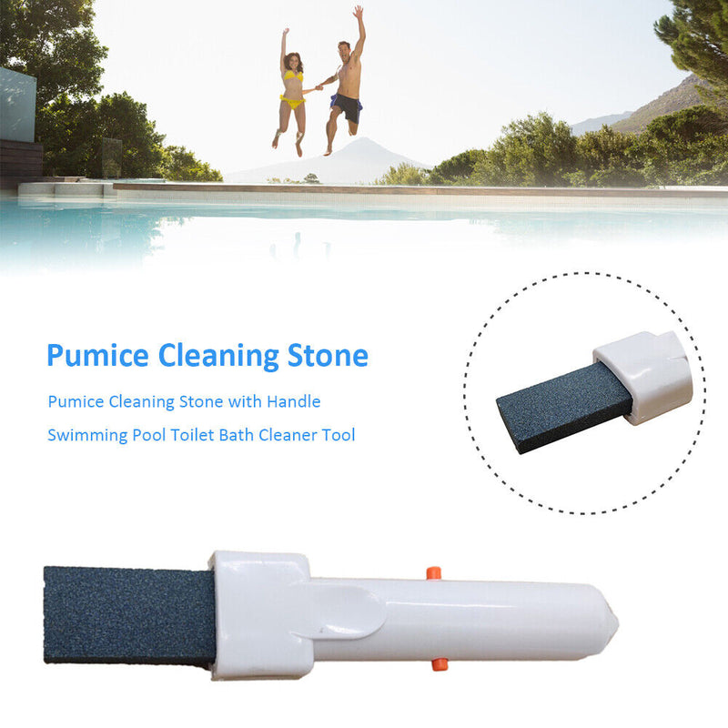 Cleaning Stone with Handle Stains Hard Water Ring Remover for Swimming Pool Tool