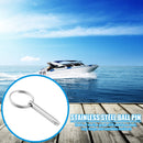 Stainless Steel Boat Quick Release Ball Pin Bimini Top Deck Hinge Hardware Newly