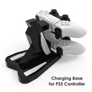 For PS5 DualSense Controller Charger Dual USB Charging Dock Station Stand Newly