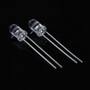 100Pcs 5mm White Ultra-Bright LED Light Lamp Emitting Diodes 15000MCD