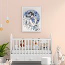 Chinese Style Beauty 5D Diamond Painting Partial Special Shaped Drill (K056)