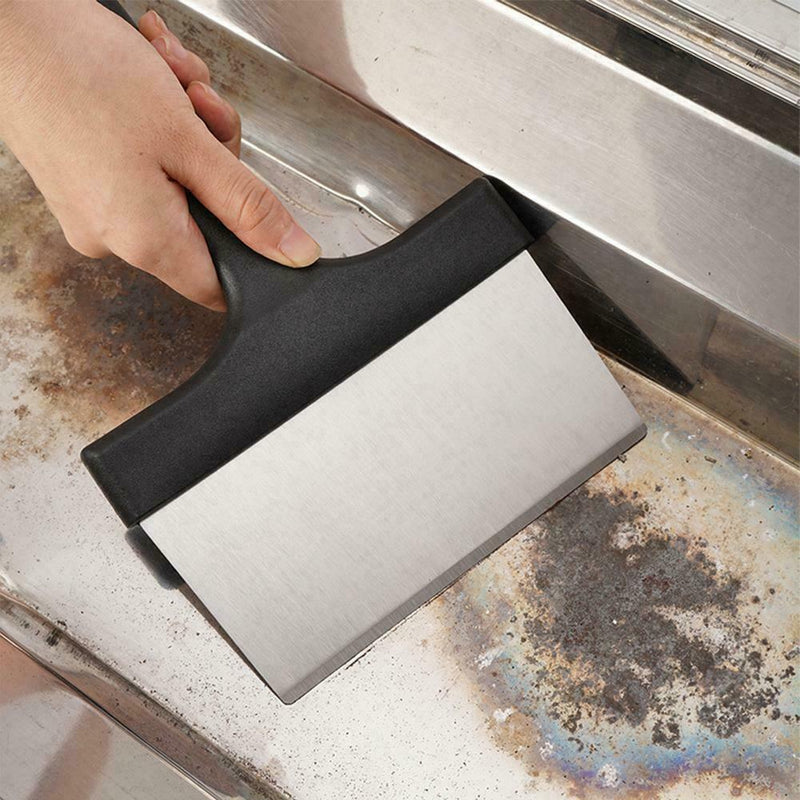 Spatula Cleaning Barbecue Grill Barbecue Net BBQ Cleaning Tool Teppanyaki I5E1