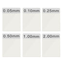 6pcs Coating Thickness Films Calibration for Gauge GM200(Single Aluminum) Newly