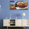 Prairie Train Oil Paint By Numbers DIY Canvas Wall Art Picture Craft Home Decor