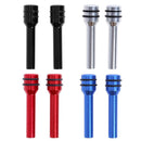 2pcs Universal Aluminum Interior Door Lock Knob Pins for Car Truck (Black)