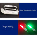 2 pcsFishing Electronic SeaRod LED Luminous Stick Pole Night Float Light Red