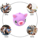 Talking Animal Baby Sensory Toys Tongue Out Autism Therapy (Purple Pig) Newly