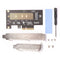 PCIe to M2/M.2 Adapter PCI Express X4 X8 X16 NVME M.2 SSD Card (Luxury)