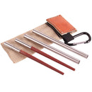 Outdoor Camping Picnic Folding Chopsticks Retractable Chopsticks (1 Pair)