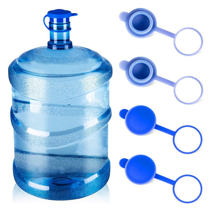 Water Jug Cap - Reusable Bottle Caps No-Spill Jug Lid for 55mm Bottles (Pack 5)