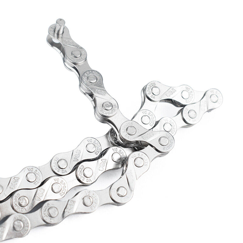 VG Sports Steel Bicycle Chain 116L Mountain Road Bike Chain Cycling Equipment