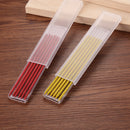 2pcs Carpenter Long Nose Pencil Set with 30 Refill Woodworking Marker Pens Newly