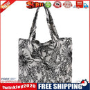 Fashion Women Forest Jacquard Canvas Shoulder Bag Large Capacity Handbags