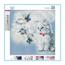 5D DIY Full Drill Diamond Painting Cat Cross Stitch Mosaic Kit (30x30cm) Newly