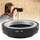 Camera Lens Adaper L39-FX for LEICA M39 Screw Lens for Fujifilm X-Pro