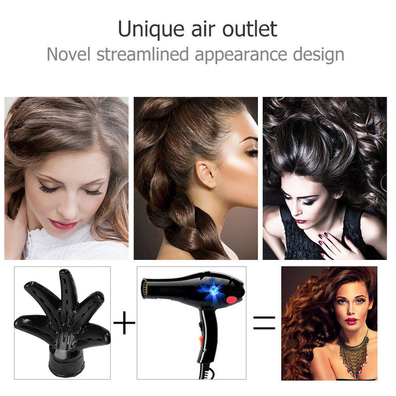 Plastic Hand Shape Hair Blow Dryer Diffuser Salon Curly Hair Styling Tools Newly