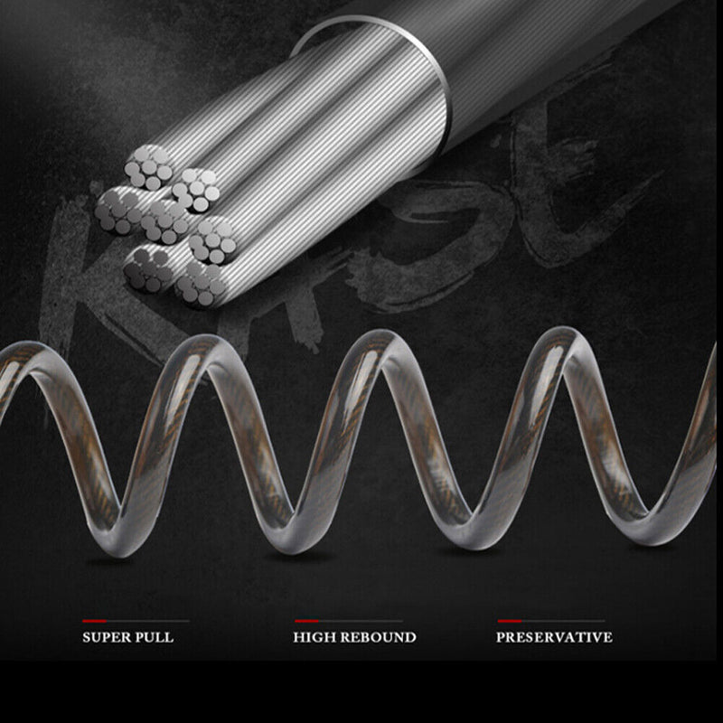 1.2m Steel Wire Anti-Lost Rope Plier Control Fish Hanging Buckle Rope Lanyard