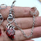 Witchy The Beating Heart Chain Ear Clip Asymmetrical Cuff Earrings Jewelry Gift