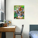 5D Diamond Painting Kit DIY Tiger Full Round Drill Home Decoration