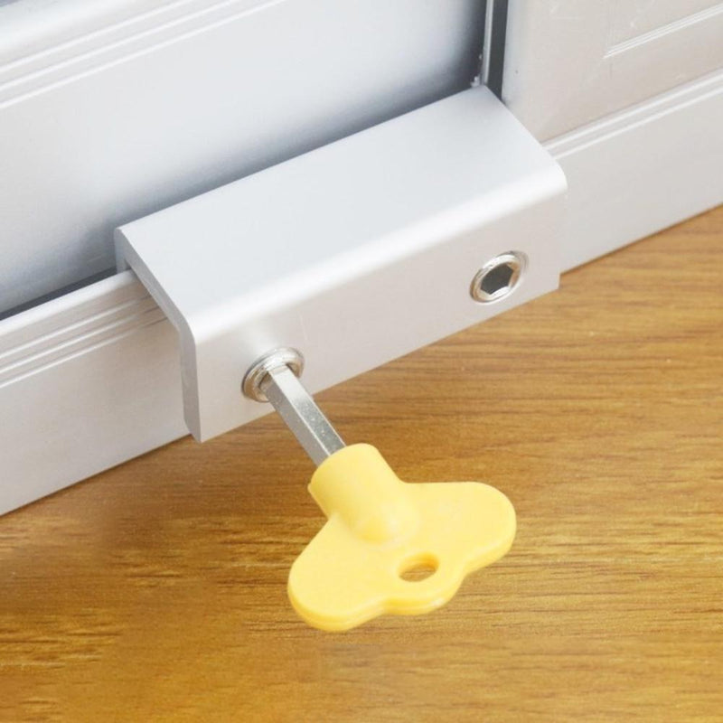 Door Window Lock Restrictor Children Security Window Cable Limit Lock (B) Newly