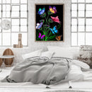 Butterfly Oil Paint By Numbers DIY Coloring Picture Kits for Adults Children Art