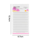 Makeup Eyelash Extension Storage Card Fans Volume Lash 2mm Sticky Strip